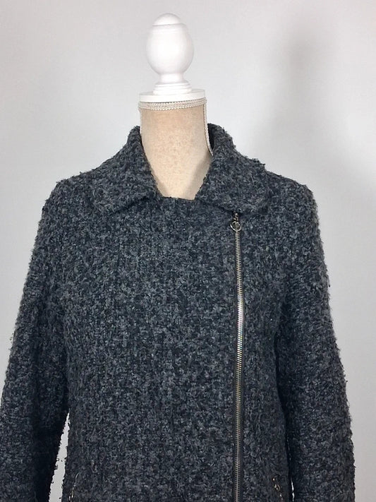 Manteau bouclé gris Armand Thiery - Taille 1 (36/38)