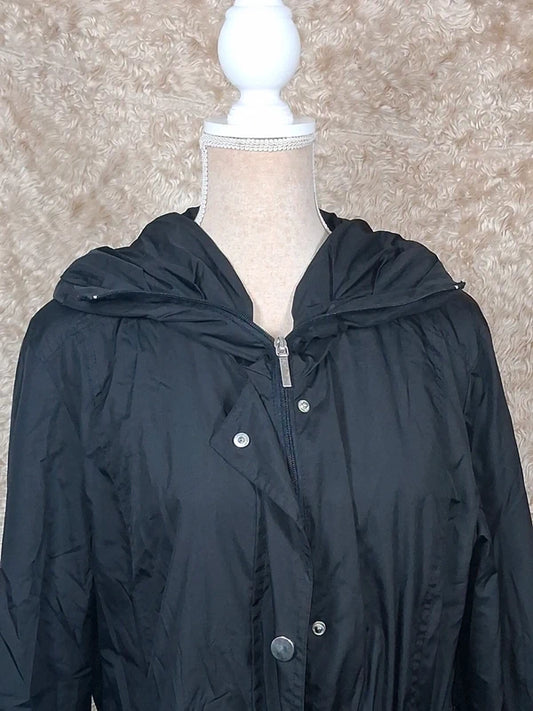 Parka Canda C&A noire à capuche taille 46