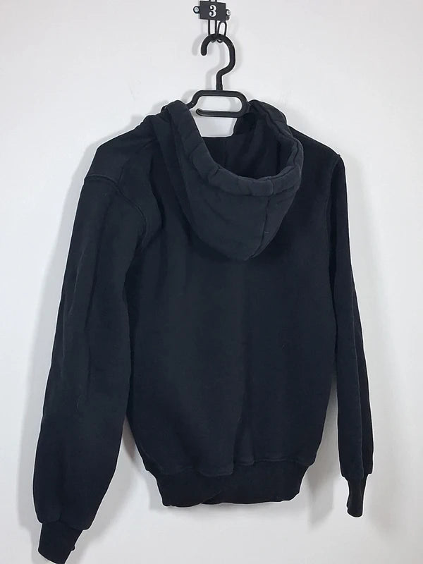 Sweat à capuche zippé US Marshall noir - Taille S