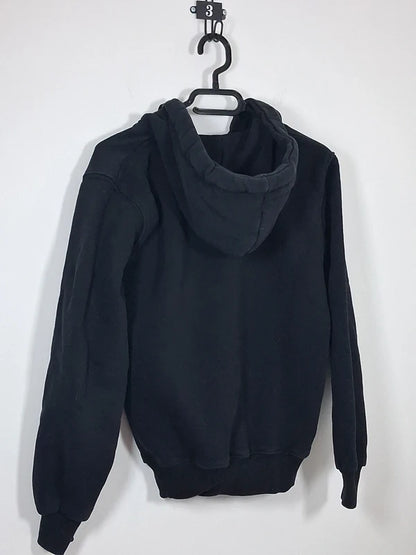 Sweat à capuche zippé US Marshall noir - Taille S