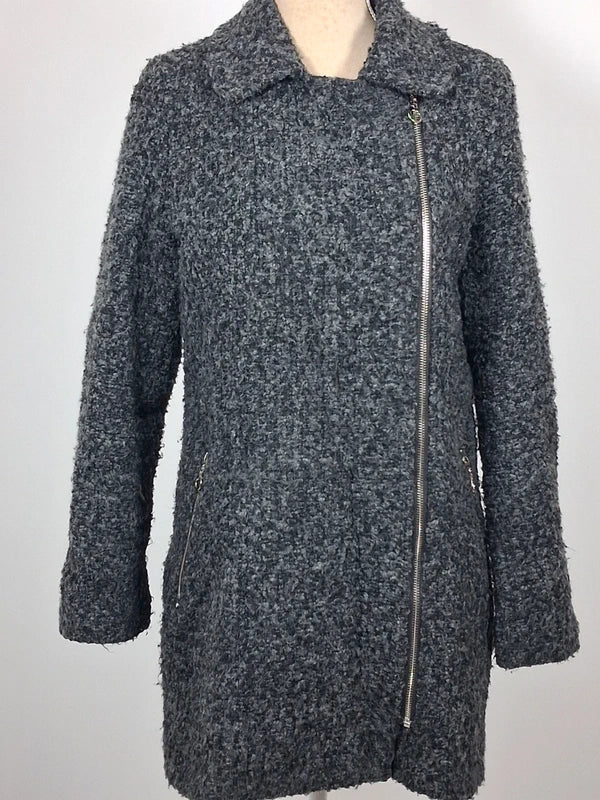 Manteau bouclé gris Armand Thiery - Taille 1 (36/38)