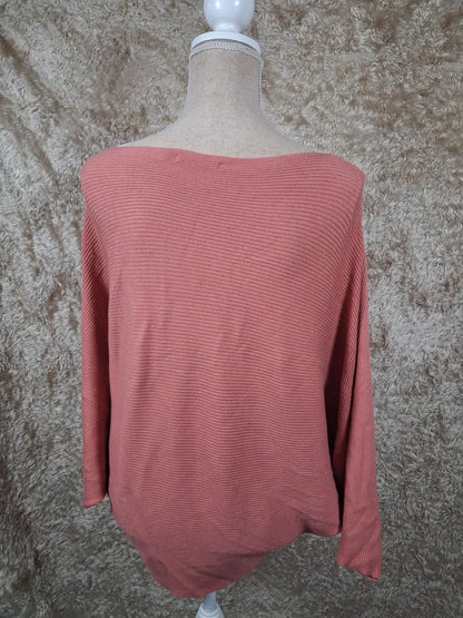 Pull Urban by Gémo rose corail manches chauve-souris taille S