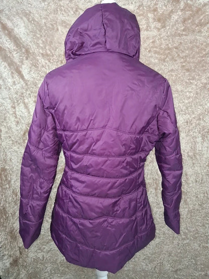 Doudoune longue Jacqueline Riu violette prune taille 1