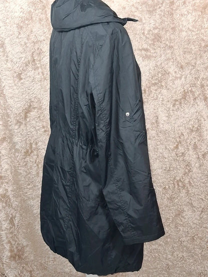 Parka Canda C&A noire à capuche taille 46