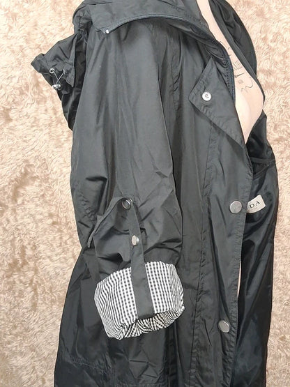 Parka Canda C&A noire à capuche taille 46