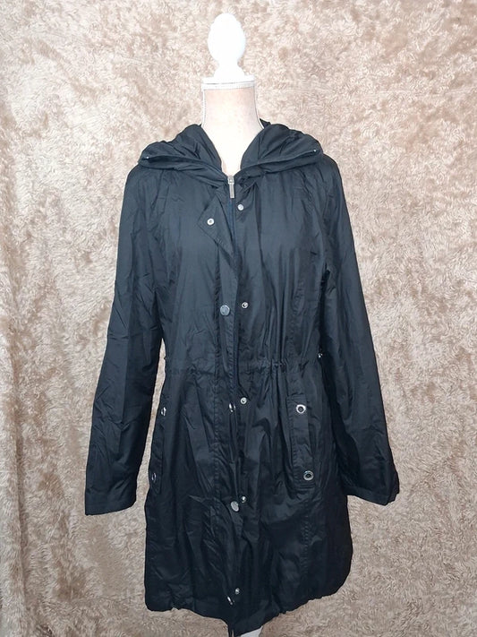 Parka Canda C&A noire à capuche taille 46