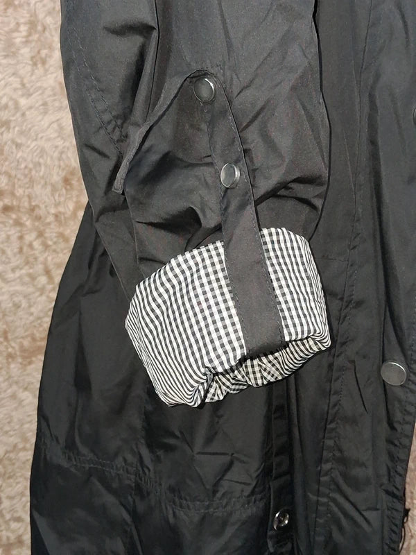 Parka Canda C&A noire à capuche taille 46
