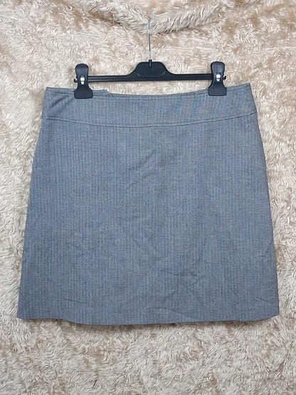 Jupe Yessica grise à plis et boutons taille 40