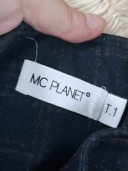 Jupe MC Planet bleu marine à ceinture taille T.1