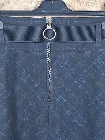 Jupe MC Planet bleu marine à ceinture taille T.1