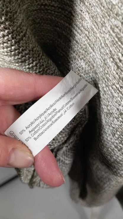 Pull Léger Chiné - Encolure Bateau - Taille 54