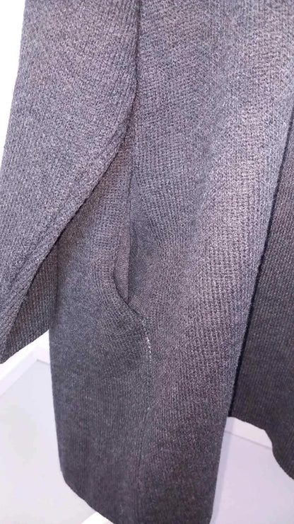 Magnifique Gilet Long / Cardigan Balsamik - Gris Anthracite - Taille 58/60