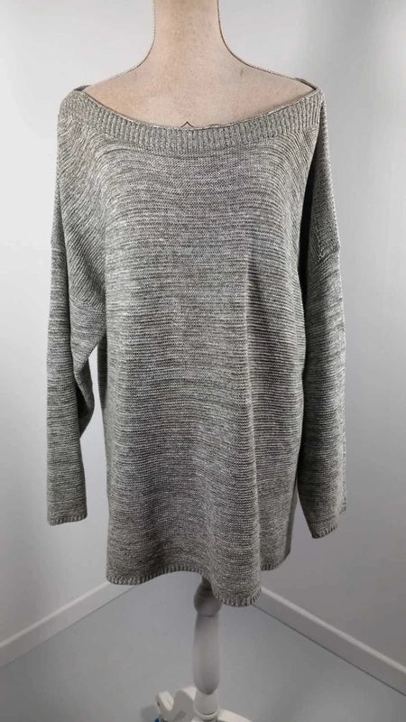 Pull Léger Chiné - Encolure Bateau - Taille 54