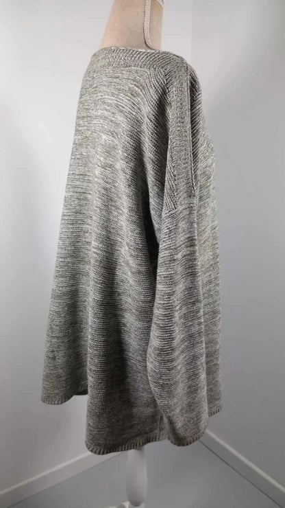 Pull Léger Chiné - Encolure Bateau - Taille 54