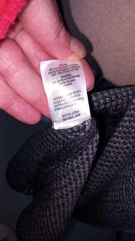 Magnifique Gilet Long / Cardigan Balsamik - Gris Anthracite - Taille 58/60