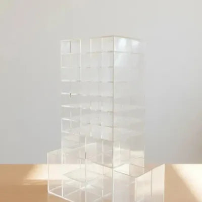 Rotating Lipstick Holder – Clear Acrylic – Large