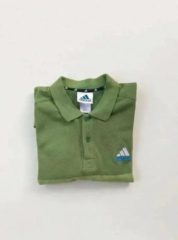Polo Adidas Vintage – Vert Prairie – Taille 5 (L/XL)