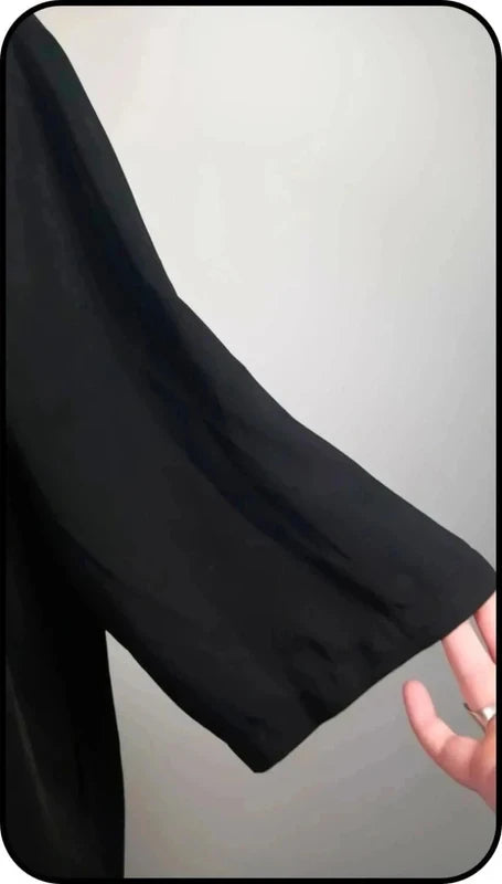 Belle longue tunique noire marque H&M taille 54