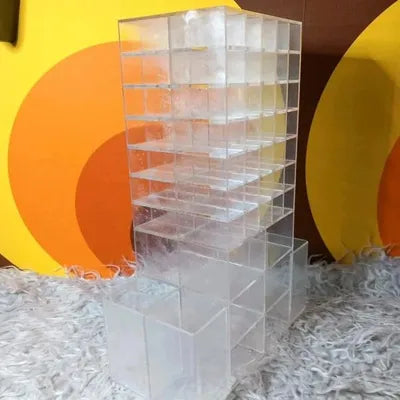 Rotating Lipstick Holder – Clear Acrylic – Large