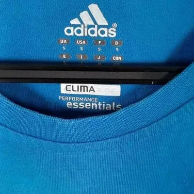 T-shirt Technique Adidas Clima365 Bleu  – Taille S – Très Bon État