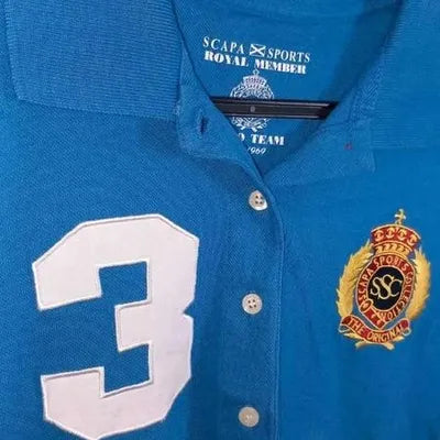 Polo Scapa Sport "Royal Member" Bleu Roi – Taille S – Très Bon État