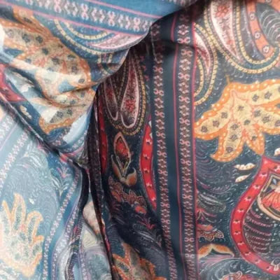 ELORA Tunic Dress Bohemian Veil – Paisley Print – Size 1 – NEW