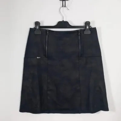 Jupe Courte "La Mode est à Vous" - Taille 36 - Neuve - Noir Aspect Vieilli