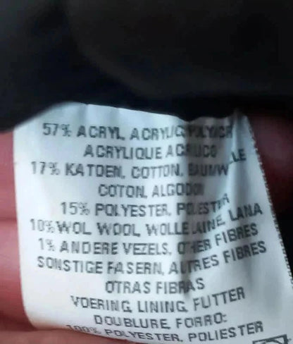 Blazer noir et fils argenté taille 44