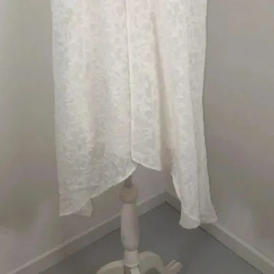 Sublime Asymmetrical Tunic - Ecru - Size 6 (54 and up)