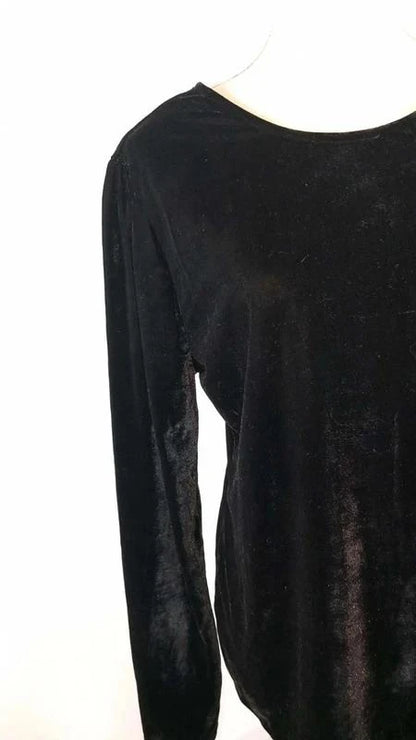Body en Velours Noir Kiabi - Neuf - Taille 46/48