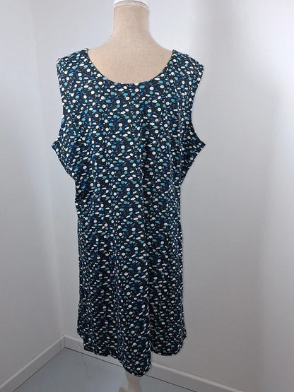 Robe jersey légère fleurie Blancheporte 54 – État Neuf