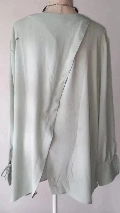 Chemise verte menthe de chez Kiabi