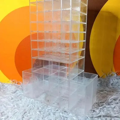 Rotating Lipstick Holder – Clear Acrylic – Large