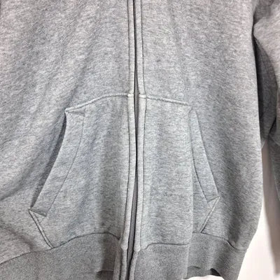 Sweat Zippé Capuche PUMA Camouflage Bleu – Style Streetwear Sport – Gris Chiné – Taille M
