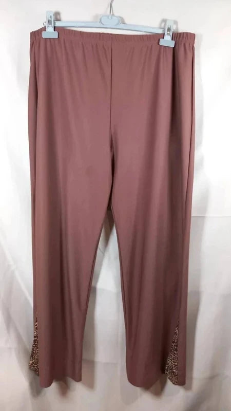 Ensemble Tunique & Pantalon T52 Neuf - Couleur brun/marron & Imprimé
