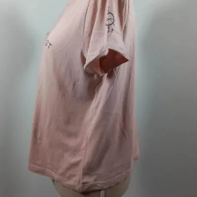 Bizzbee Pastel Pink "Complètement à l'West" T-shirt L