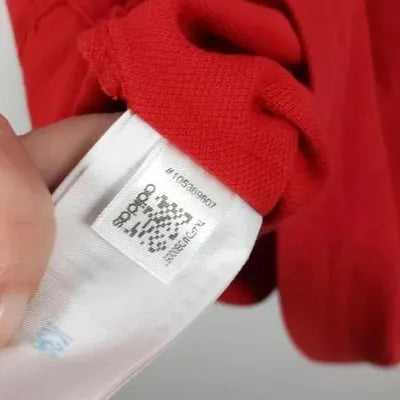 Polo Adidas Climalite Cotton Rouge – Taille S