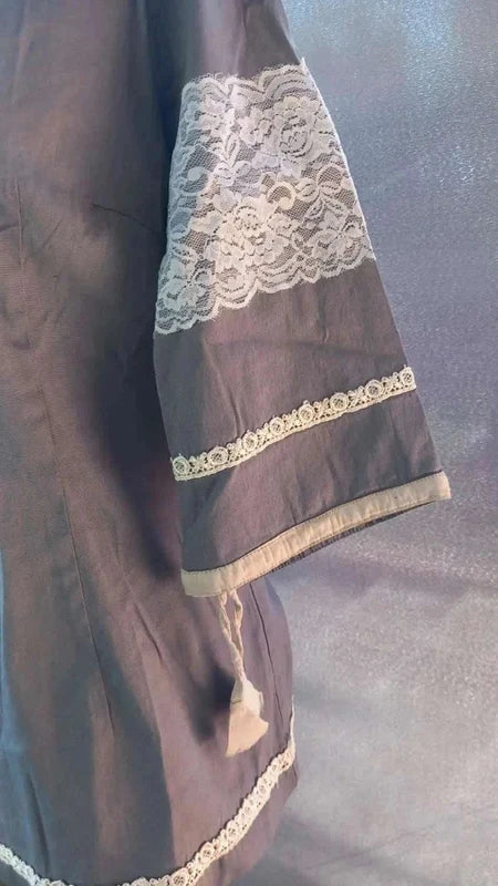 Superbe Tunique Almatrichi – Style Bohème Chic & Dentelle taille 42