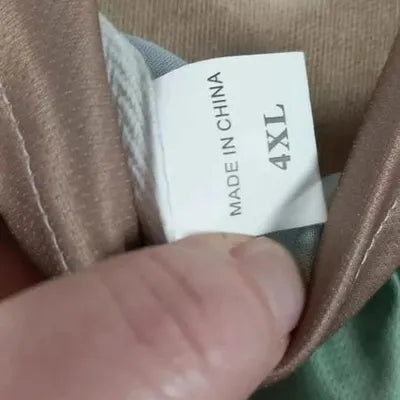 Polo Homme Neuf 4XL - Vert Sapin & Col Satiné Beige - Golf / Décontracté