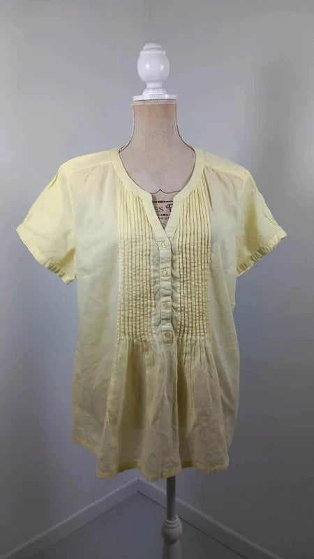 Tunique Scottage Jaune 100% Coton - Taille 6 (XXL/48)
