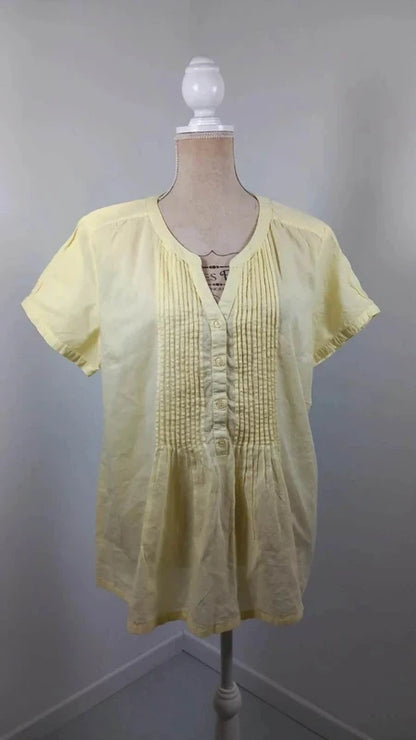 Tunique Scottage Jaune 100% Coton - Taille 6 (XXL/48)