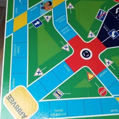 Jeu de Société Vintage – L’Autoroute Coupe d’Or – Dujardin – Complet 2-6 Joueurs