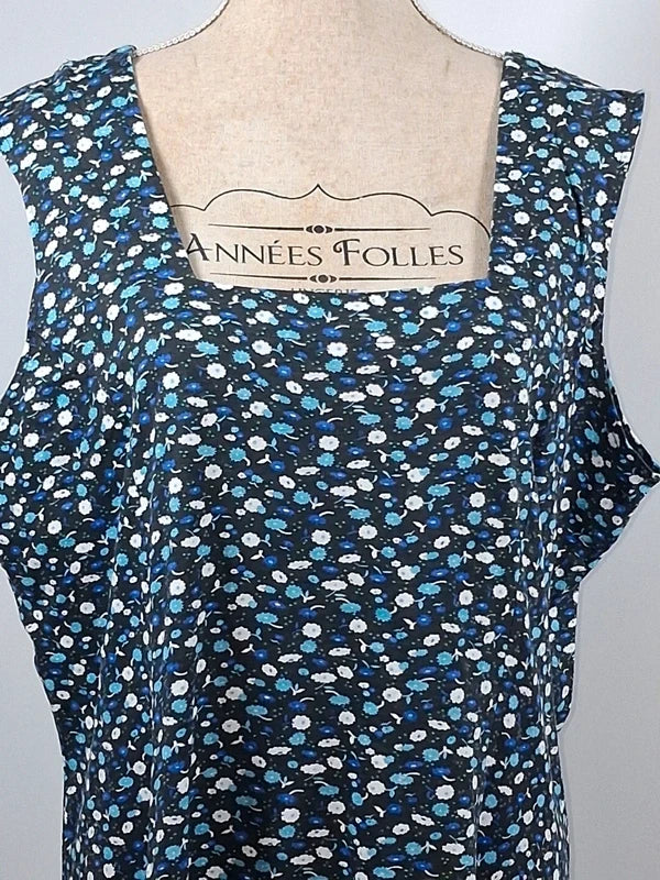 Robe jersey légère fleurie Blancheporte 54 – État Neuf