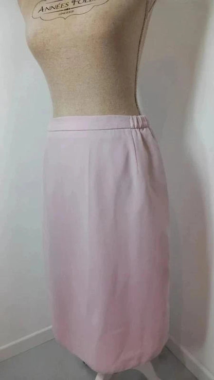 Jupe Longue rose Fluide Sixth Sense T.42