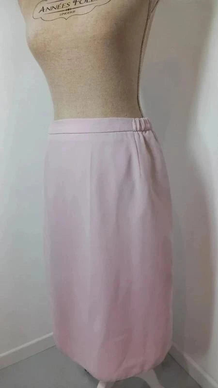 Jupe Longue rose Fluide Sixth Sense T.42
