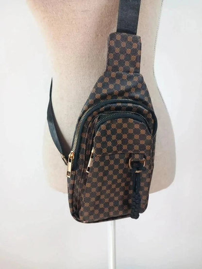 Petit sac style banane multi poche