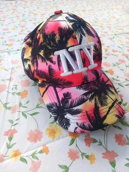 Casquette NY "Tropical Sunset" Style Californien