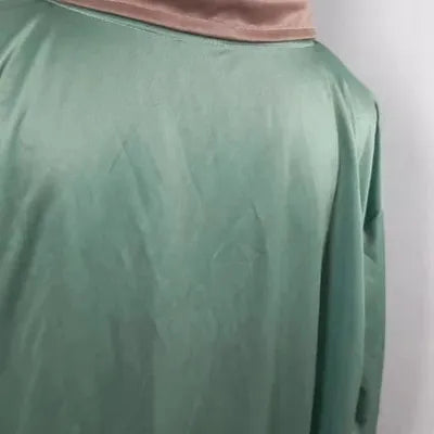 Polo Homme Neuf 4XL - Vert Sapin & Col Satiné Beige - Golf / Décontracté