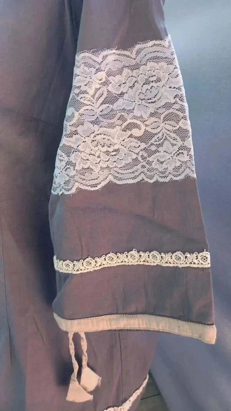 Superbe Tunique Almatrichi – Style Bohème Chic & Dentelle taille 42