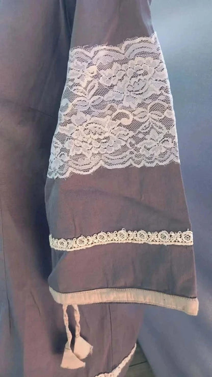 Superbe Tunique Almatrichi – Style Bohème Chic & Dentelle taille 42